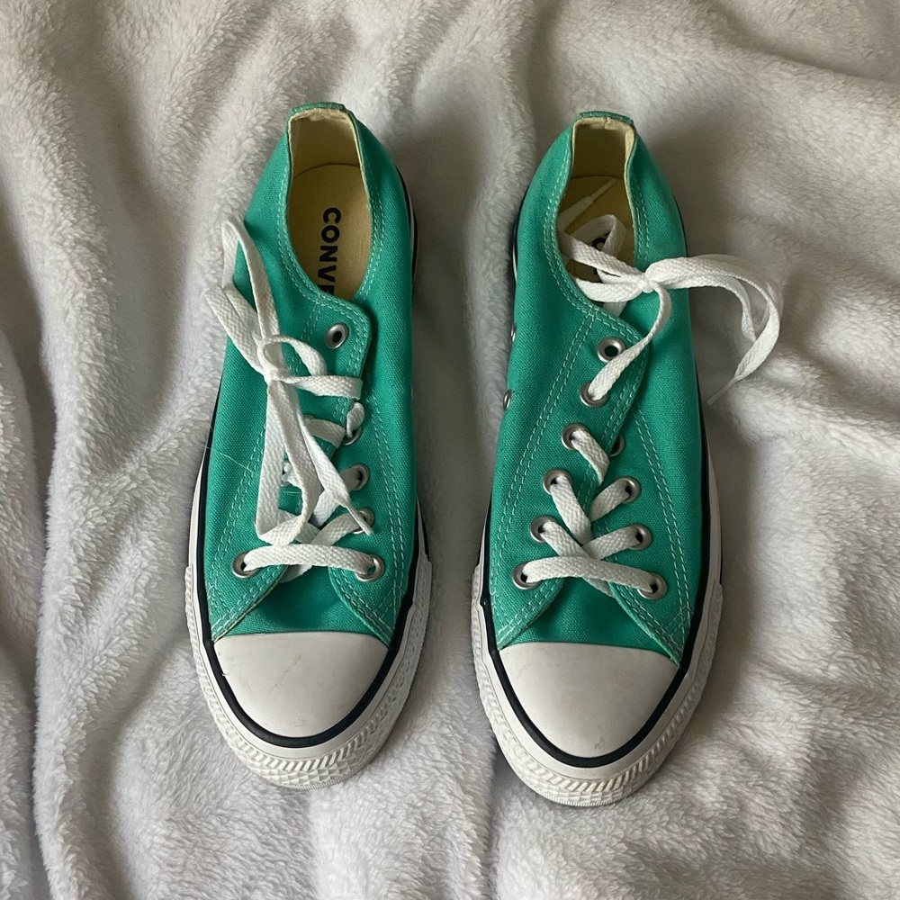 Teal Converse